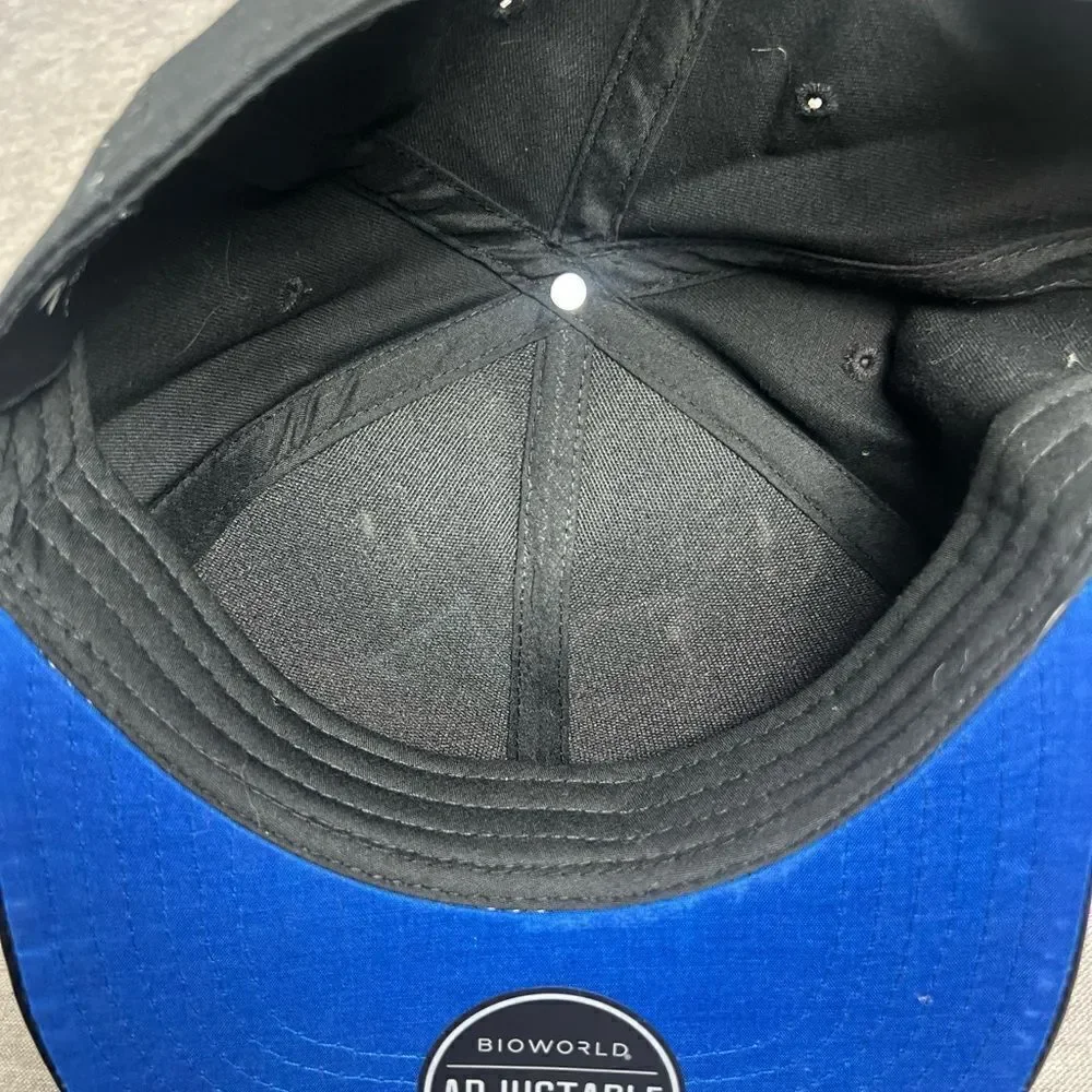 Playstation Controller Symbols Bioworld Adjustable‎ Snapback Cap Hat Black NWOT
